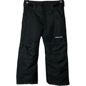 Arctix Black Child Snow Ski Pants Black Size XS